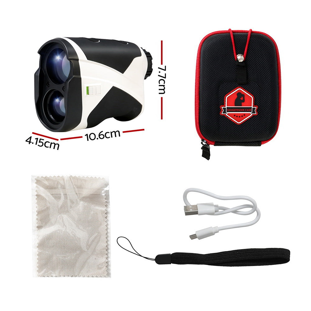 Everfit 700M Golf Rangefinder Slope On/Off Vibration Alert Black