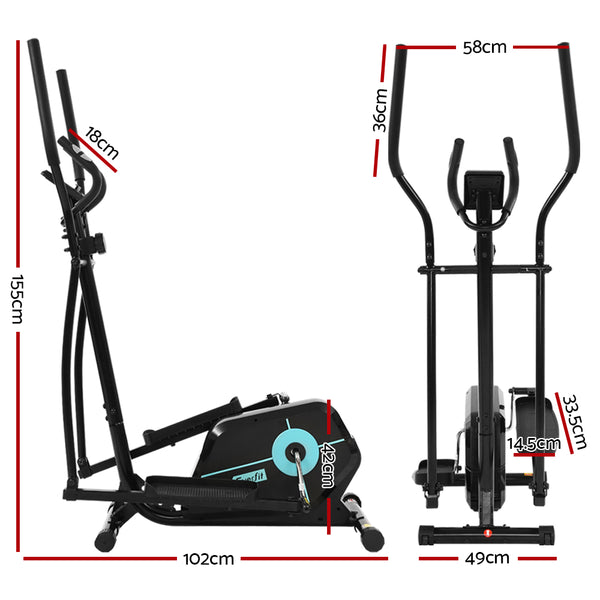 Everfit elliptical deals cross trainer