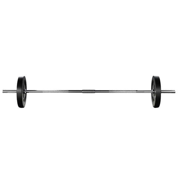 Long best sale barbell weight