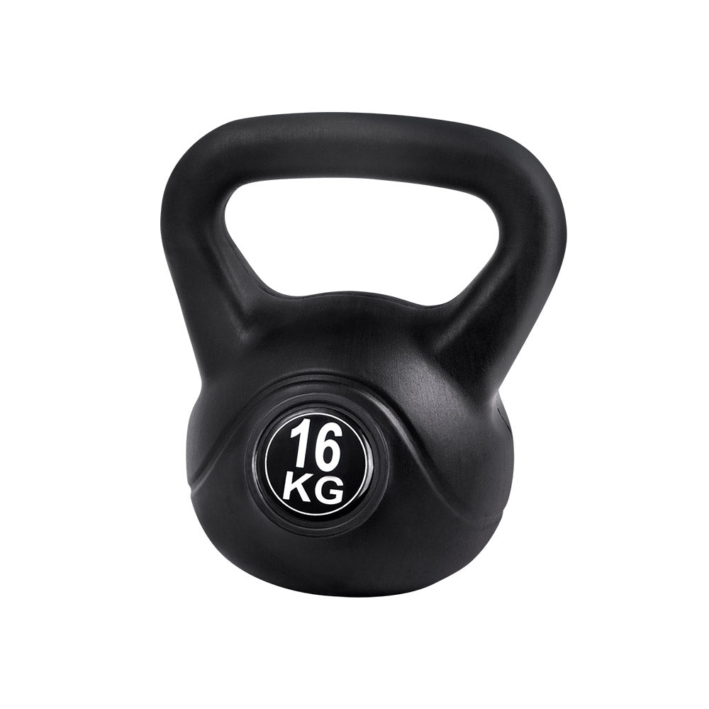 16KG Kettlebell Kettle Bell Weight Kit Fitness Exercise Strength Training - Everfit