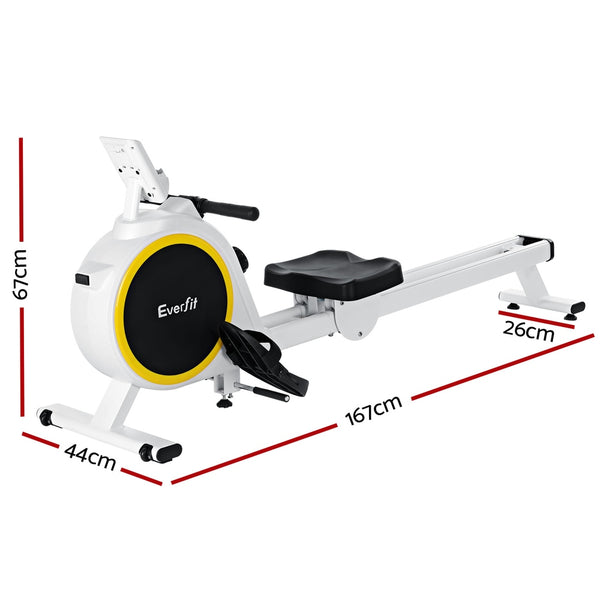 Everfit Rowing Machine 16 Levels Rower Home Gym Cardio Workou