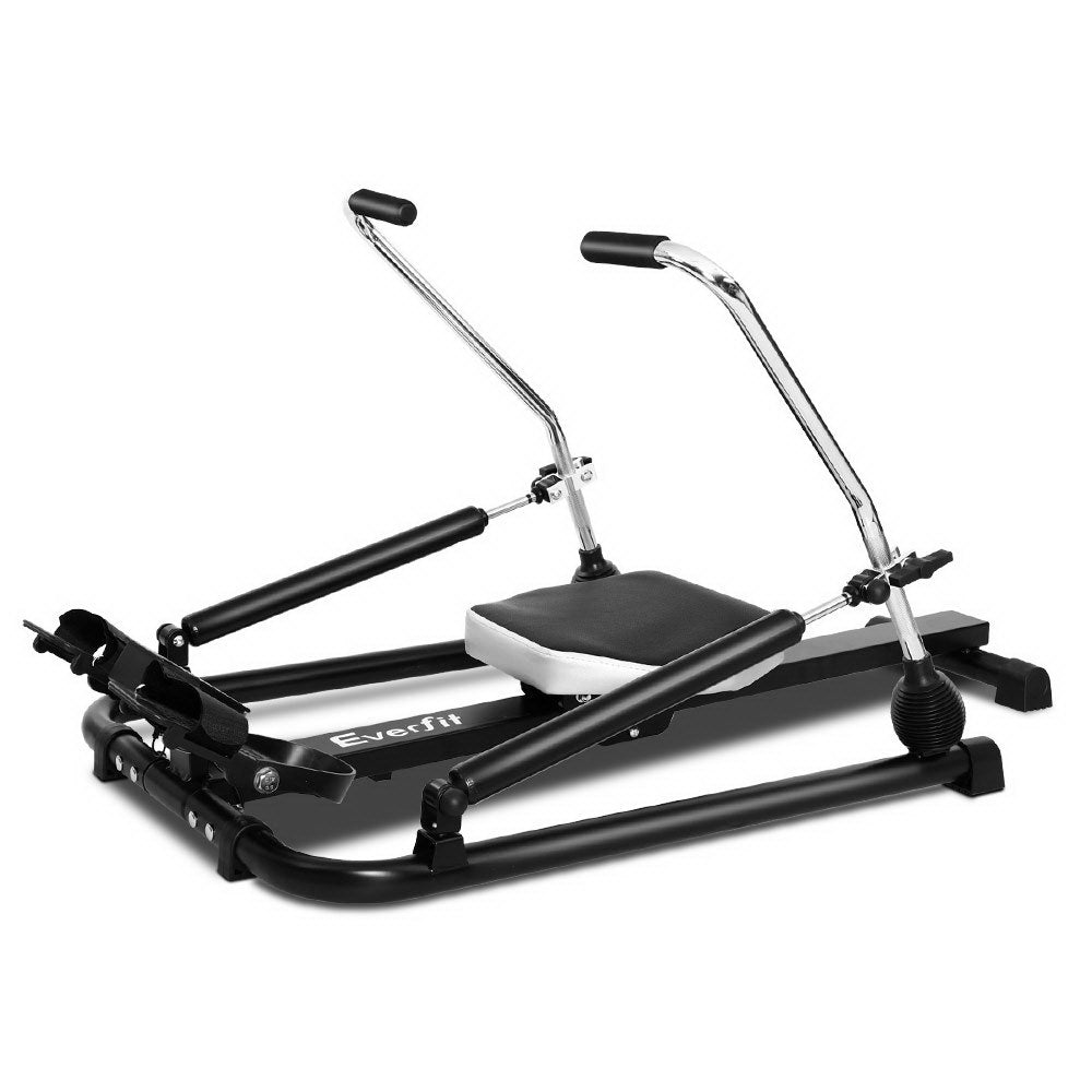 Everfit Rowing Exercise Machine Rower Hydraulic Resistance Fitness Gym Cardio - Everfit