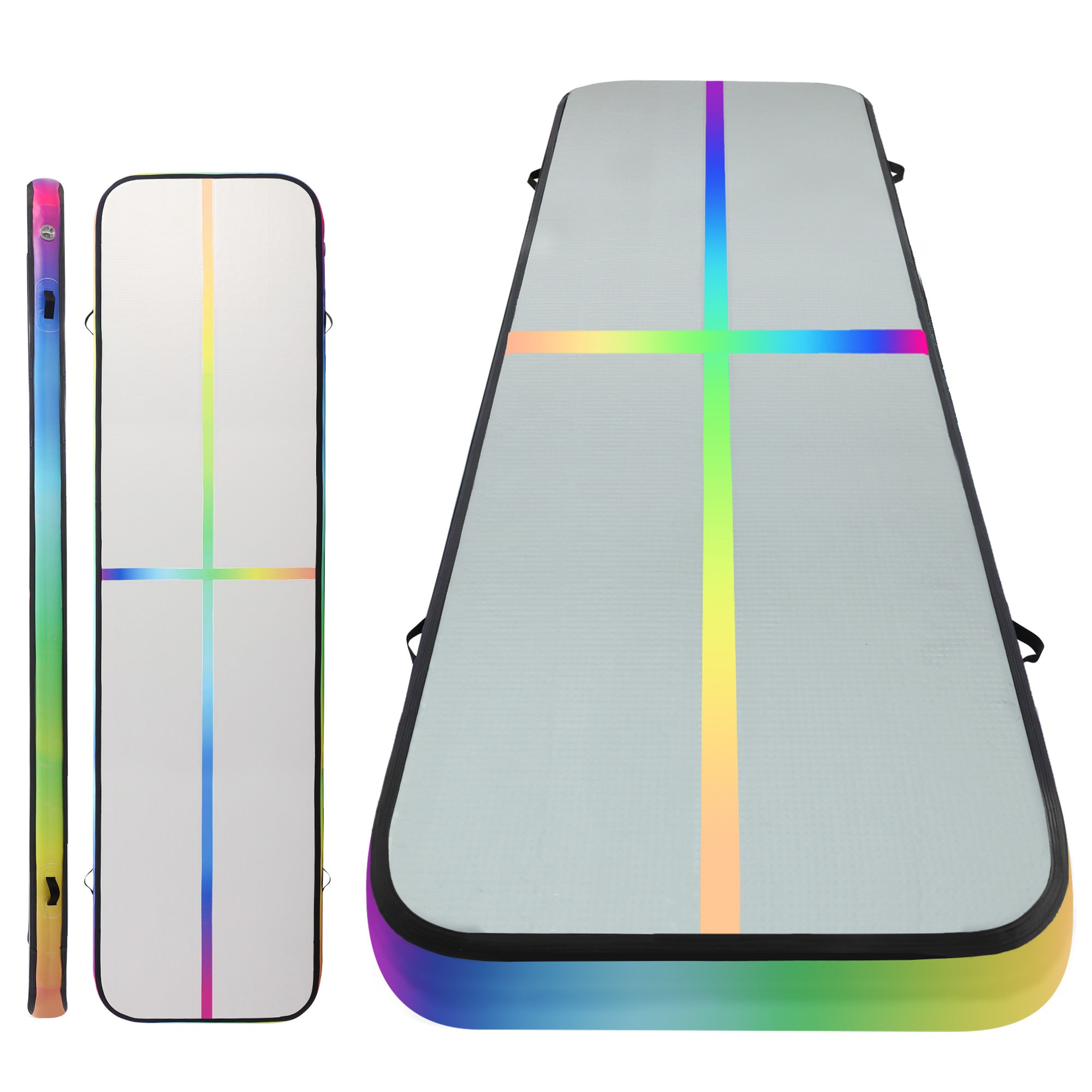 Everfit 4X1X0.2M Air Track Inflatable Tumbling Mat Gymnastics Yoga Mat