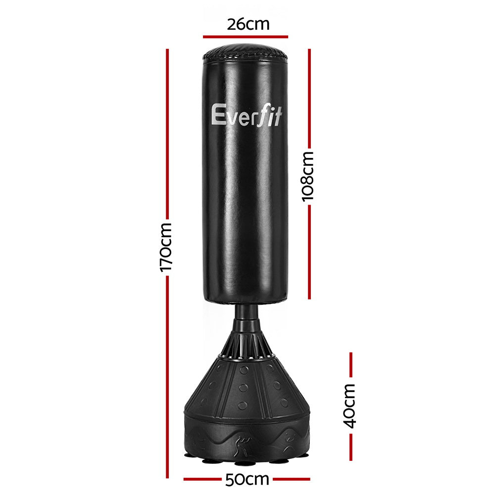 Everfit Boxing Punching Bag Stand 170CM Home Gym Training Equipment