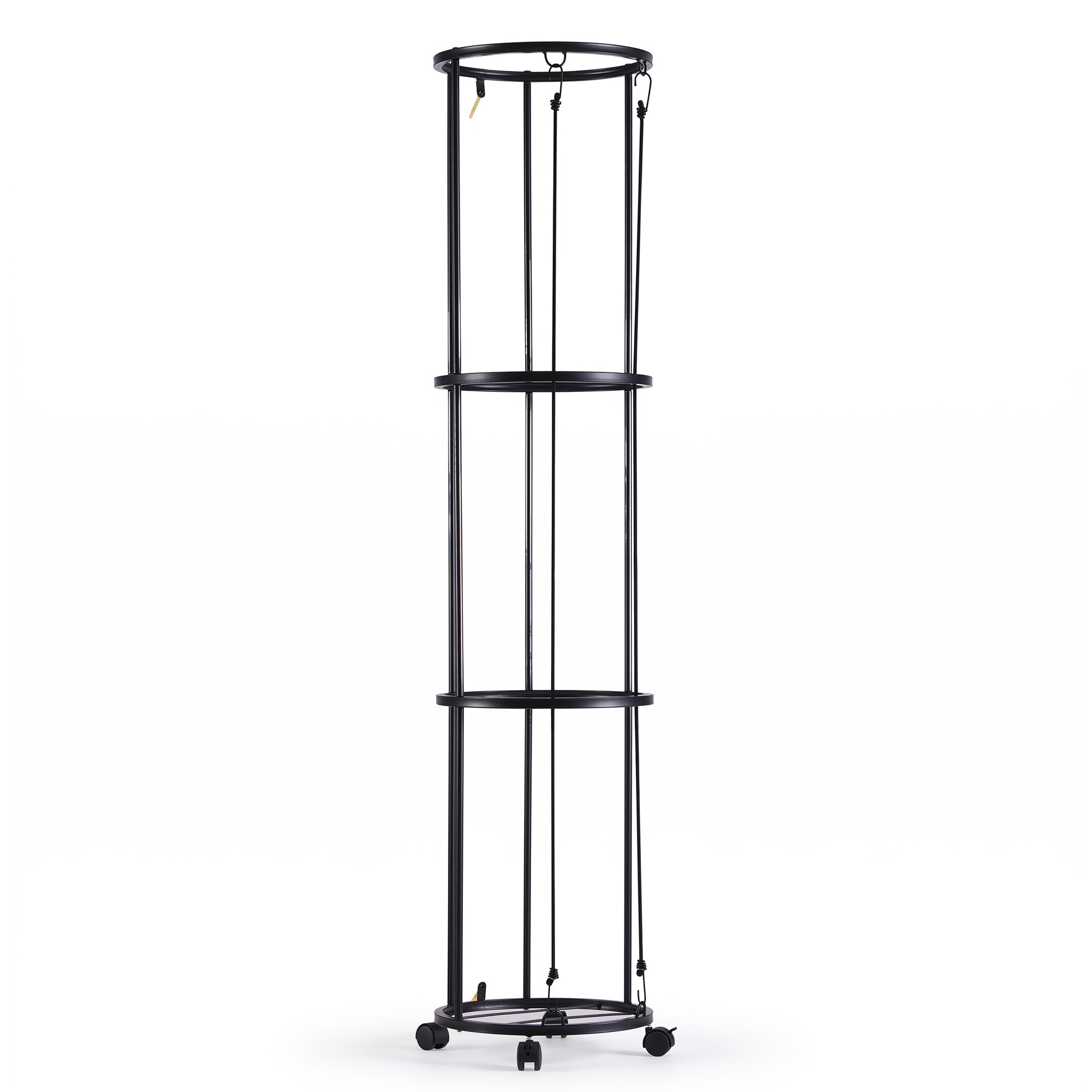 Everfit Vertical Ball Storage Rack with Wheels Sports Equipment Organiser