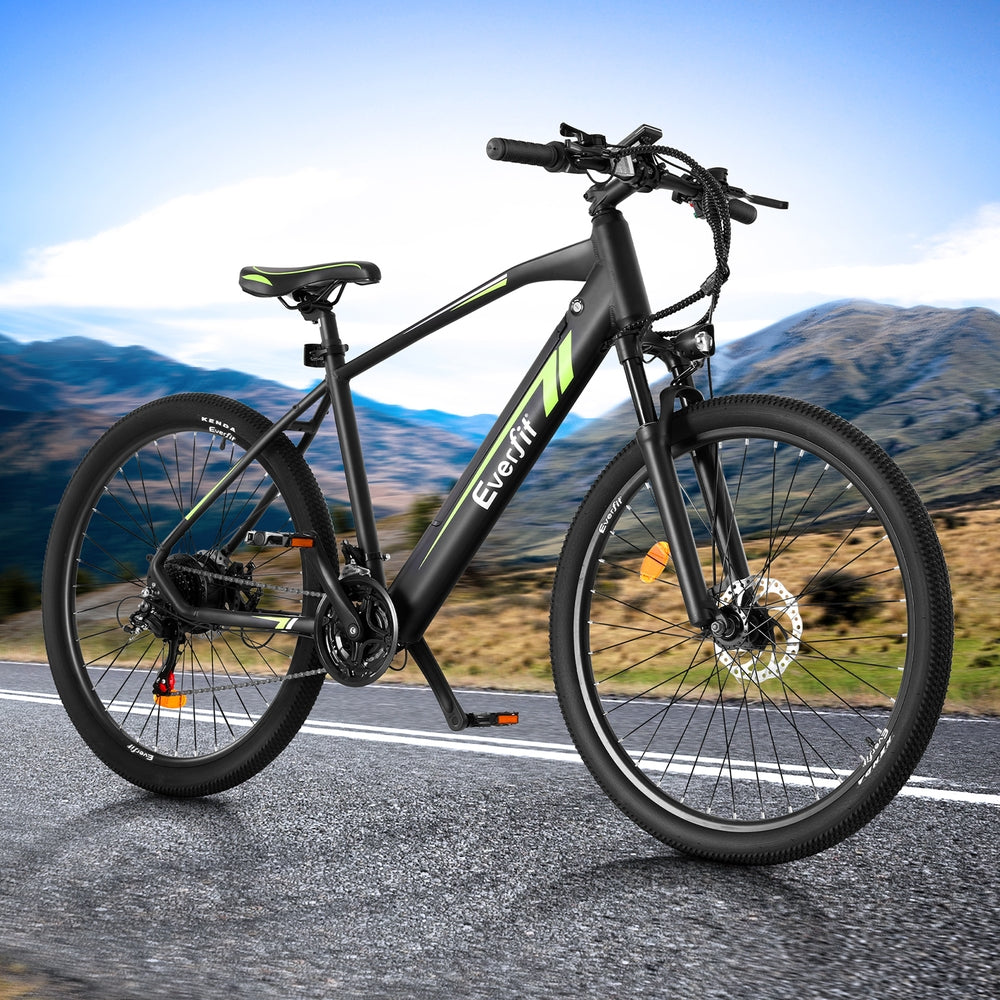 Everfit 27.5 Inch Electric Bike Mountain Bicycle eBike Battery 21 Speed - Everfit