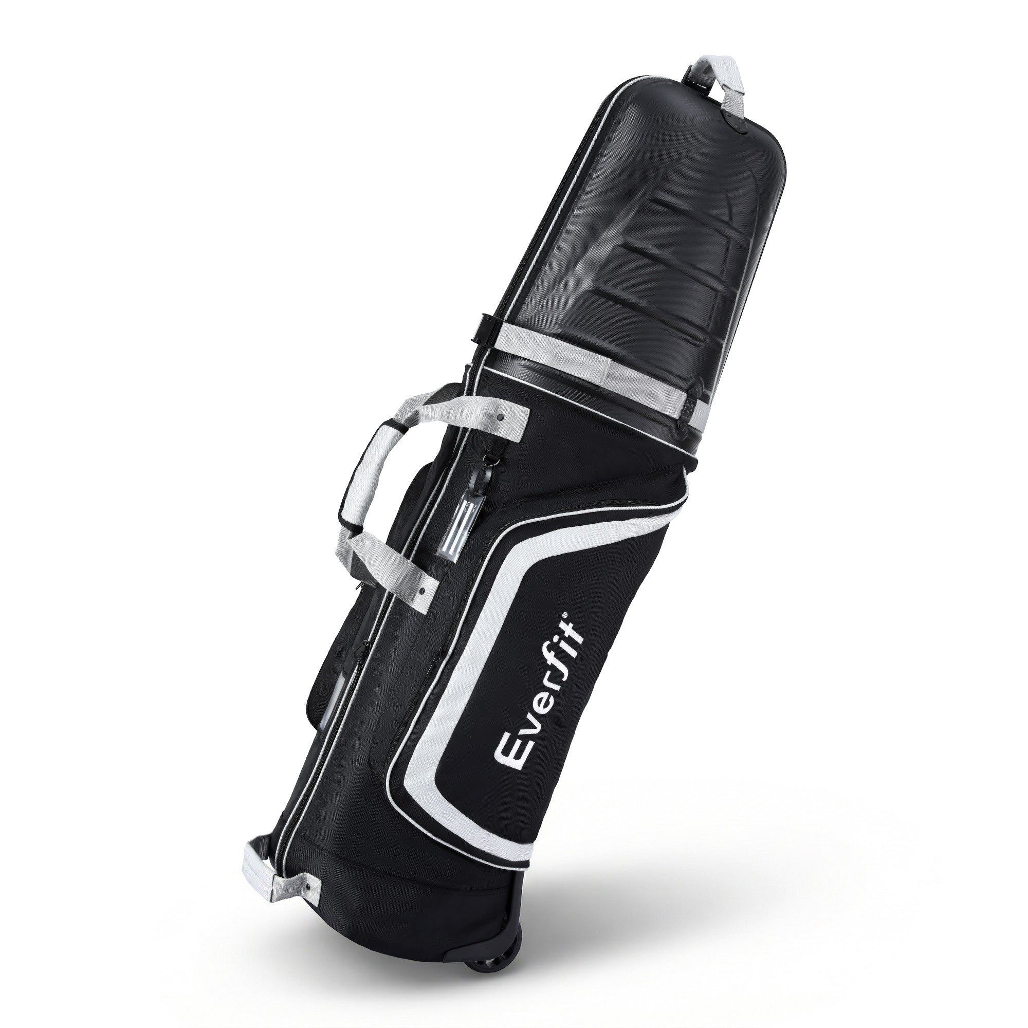 1 pc Everfit Golf Travel Bags for Airlines with Wheels Golf Clubs Hard Case Foldable