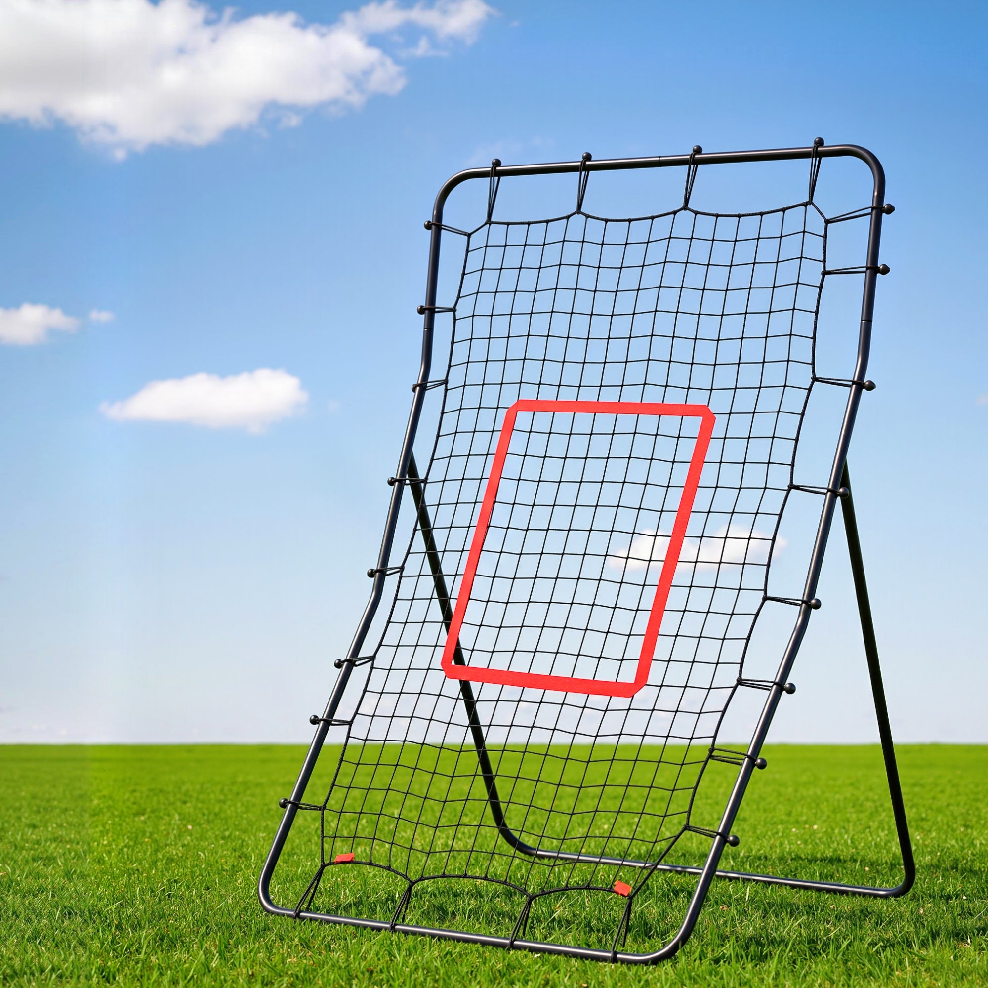 Everfit Baseball Rebounder Net Pitching Practice Target Screen 143cm