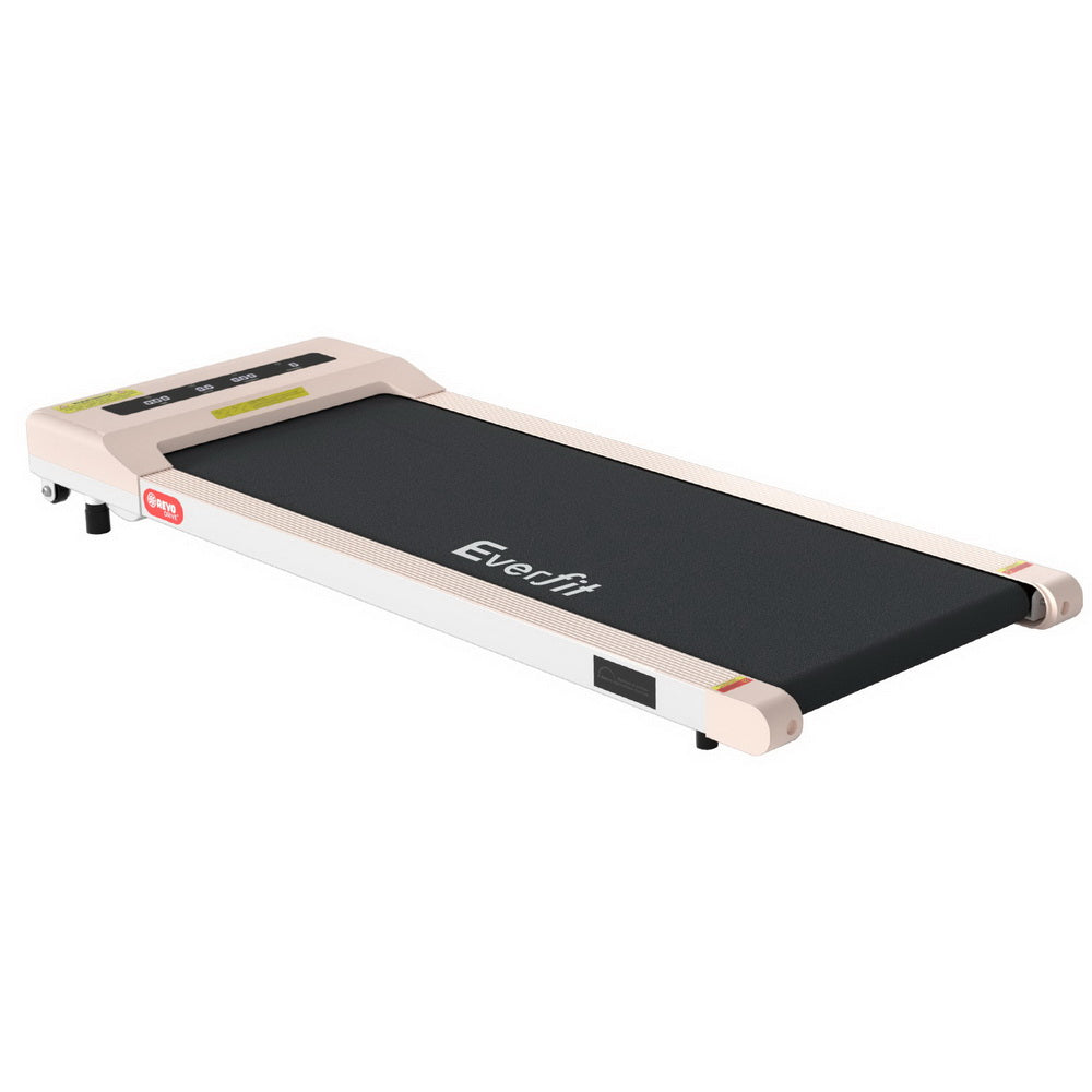 Everfit Treadmill Electric Walking Pad Under Desk Home Gym Fitness 360mm Pink