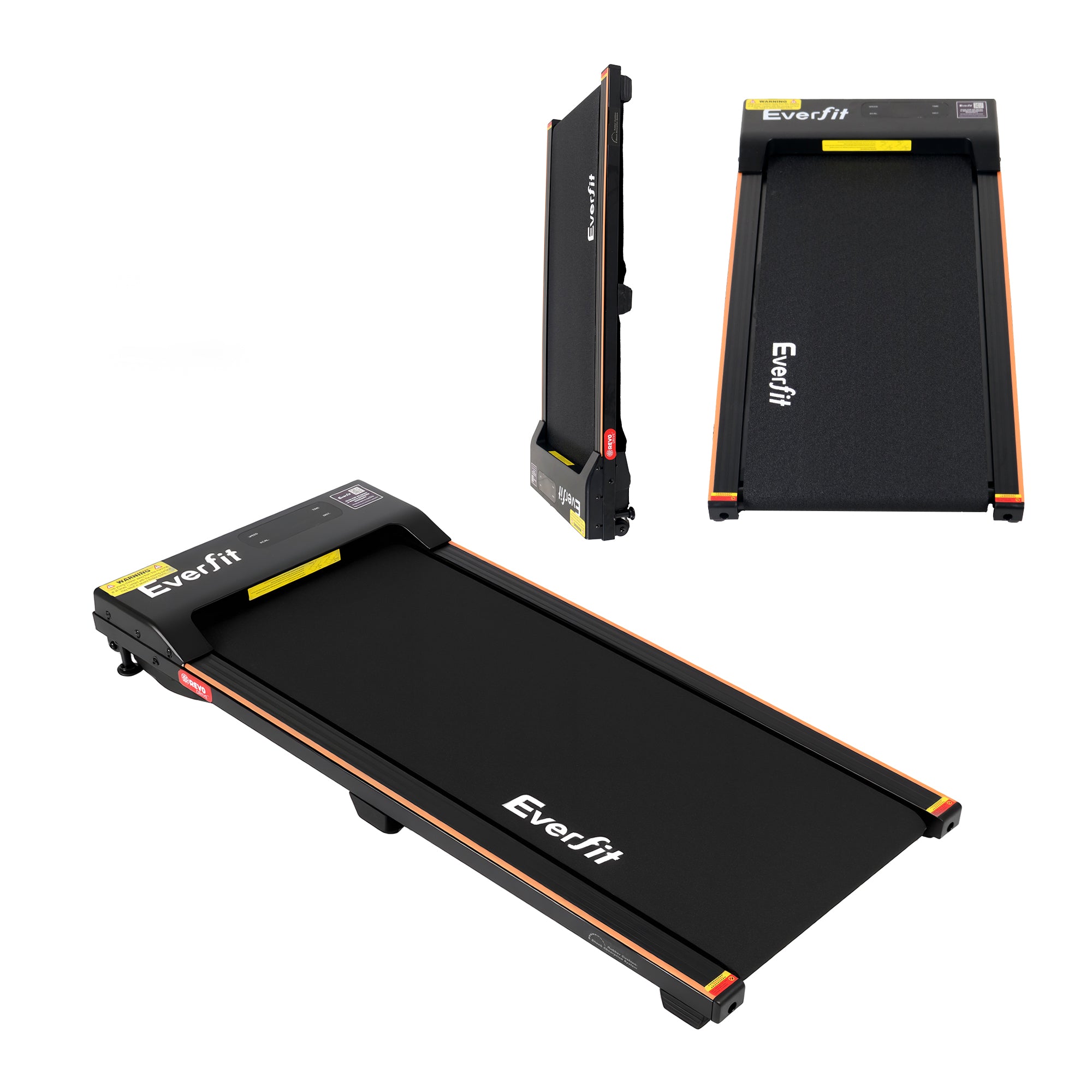 Everfit 3 in 1 Walking Pad Treadmill 12% Incline Under Desk Treadmills for Home Gym With 38cm Wide Belt