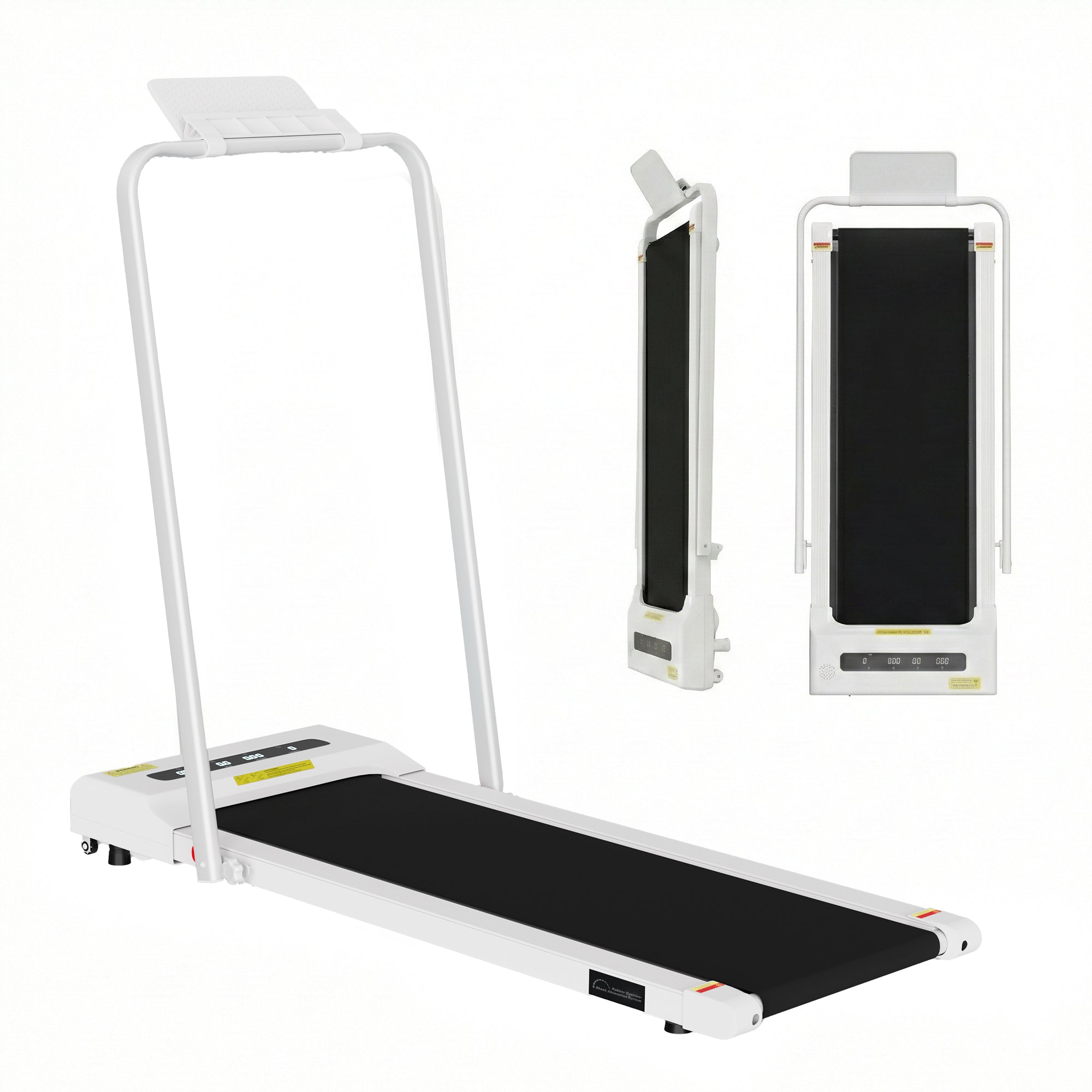 Everfit Treadmill Electric Walking Pad Under Desk Home Gym Fitness 380mm White