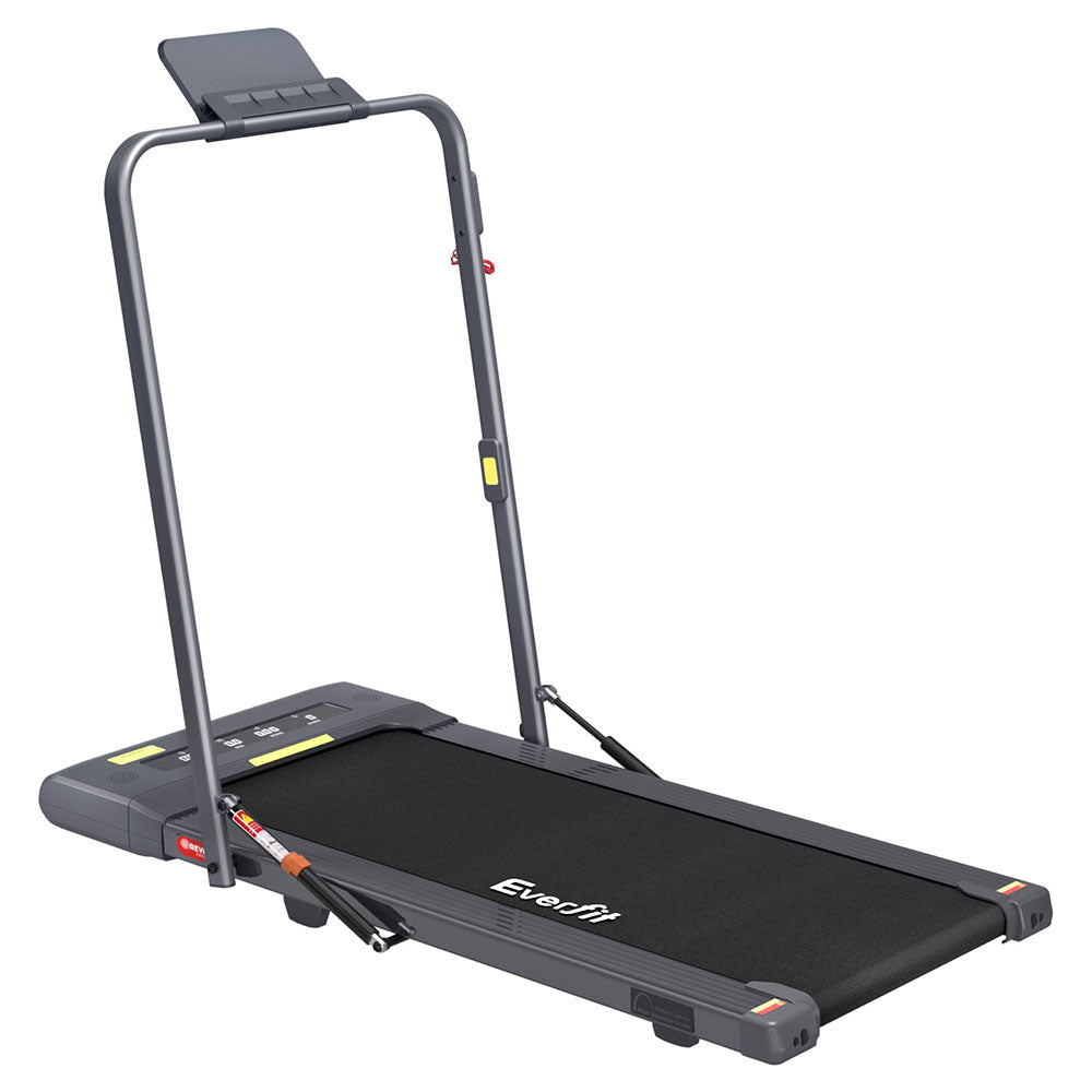 EVERFIT Walking Pad Treadmill 2 IN 1 Foldable 400mm Belt Grey