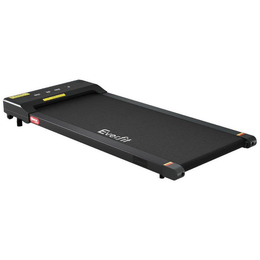 Everfit Treadmill Electric Walking Pad Under Desk Home Gym Fitness 400mm Black - Everfit