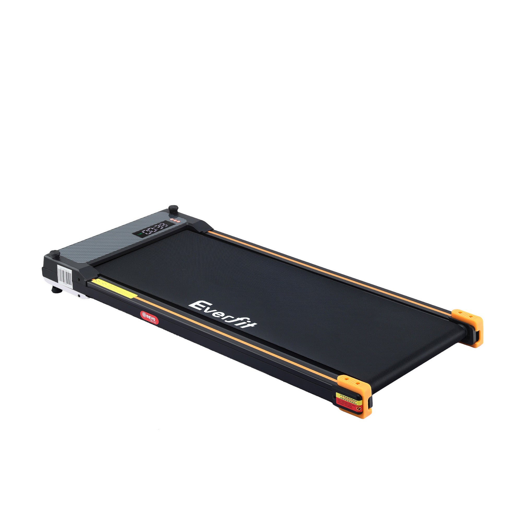 Everfit 2 Side Walking Pad Treadmill with Massage Function Fitness 380mm Black