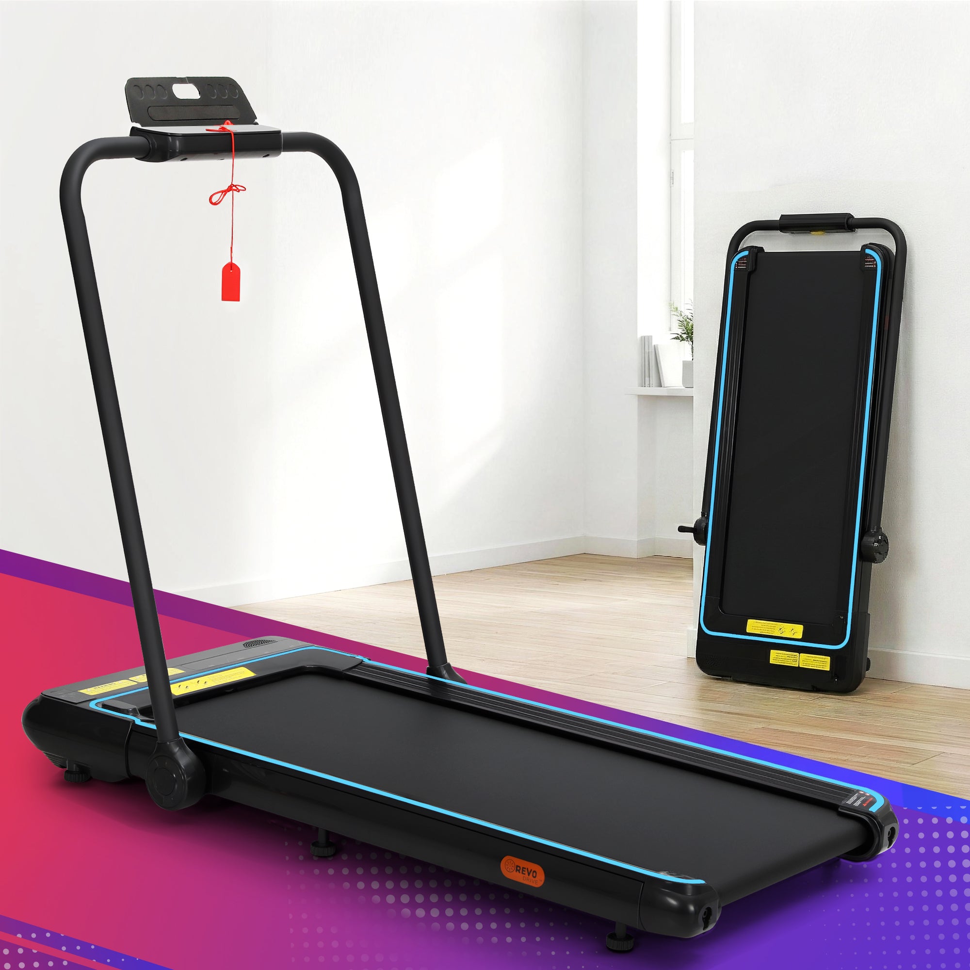 Everfit Treadmill Electric Walking Pad Under Desk Home Gym Fitness 420mm Remote