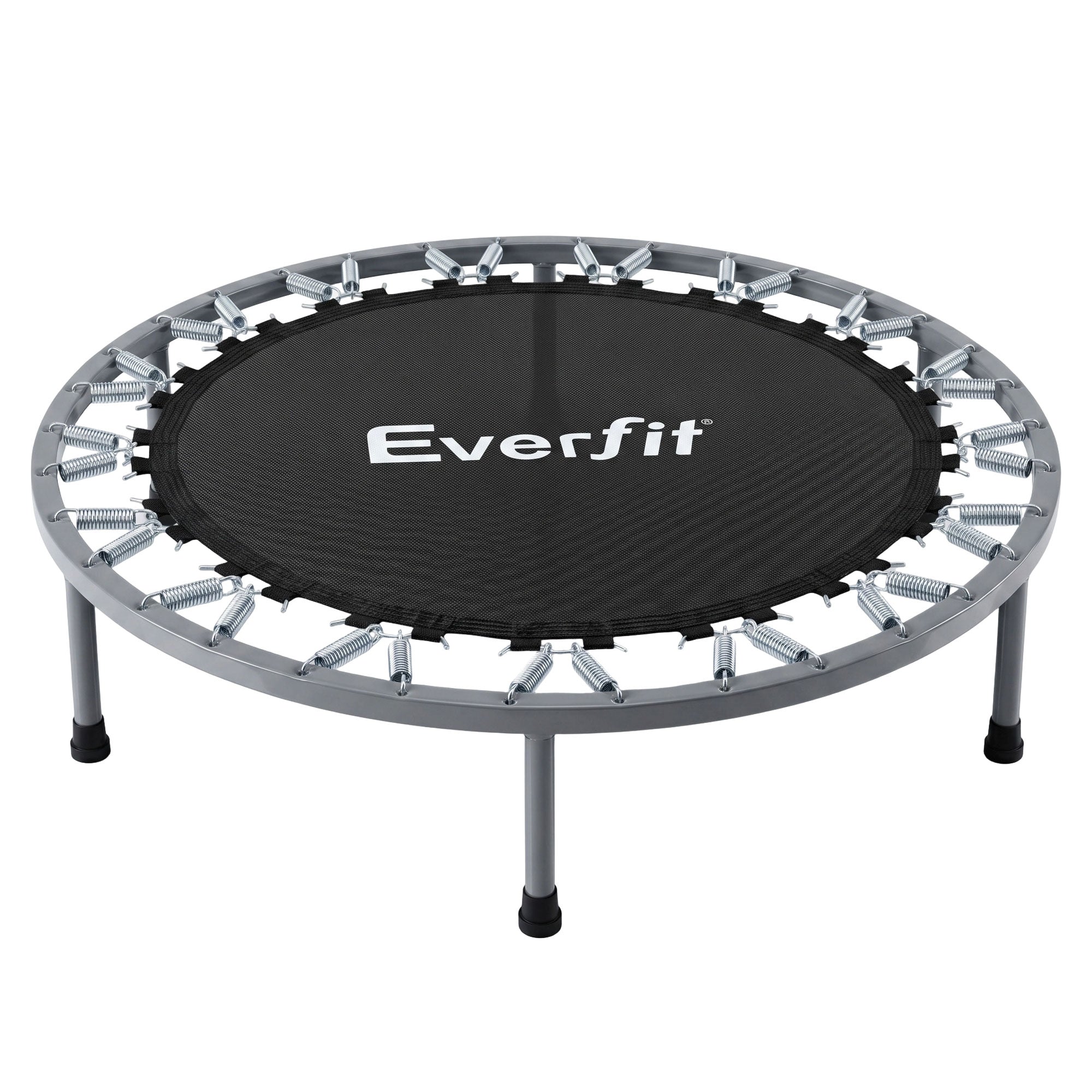 Everfit 40-Inch Fitness Trampoline Rebounder Mini Round Trampoline Home Workouts