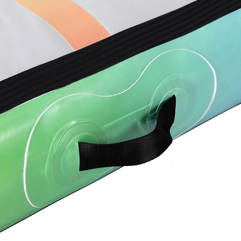 Everfit 1m Air Track Mat Inflatable Gymnastics Tumbling Mat Colourful