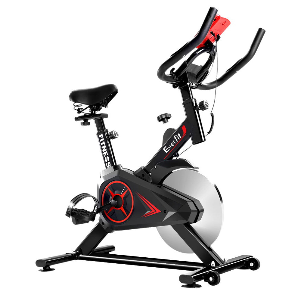 Everfit Spin Bike 10kg Flywheel Exercise Bike Fitness Workout Cycling - Everfit