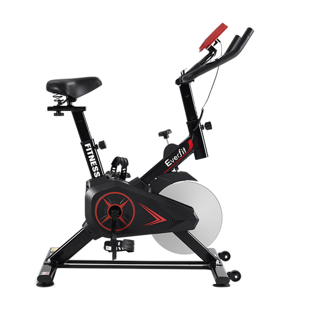 Everfit Spin Bike 10kg Flywheel Exercise Bike Fitness Workout Cycling