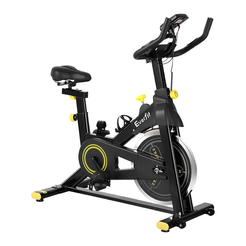 Everfit Magnetic Spin Bike Exercise Bike Cardio Gym Bluetooth APP Connectable - Everfit