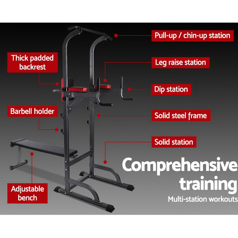 Squat Rack Attachment Synergee Dip Station Attachment For
