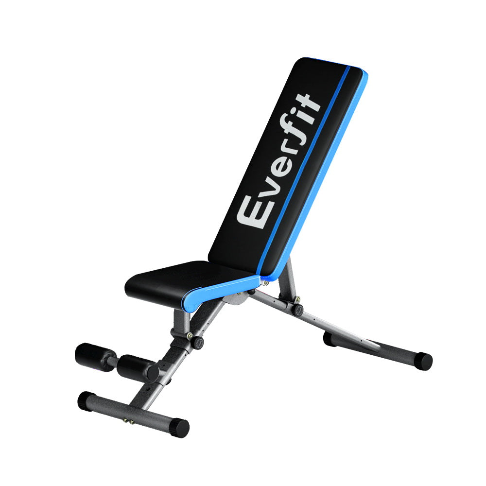 Everfit Weight Bench Adjustable FID Bench Press Home Gym 330kg Capacity - Everfit