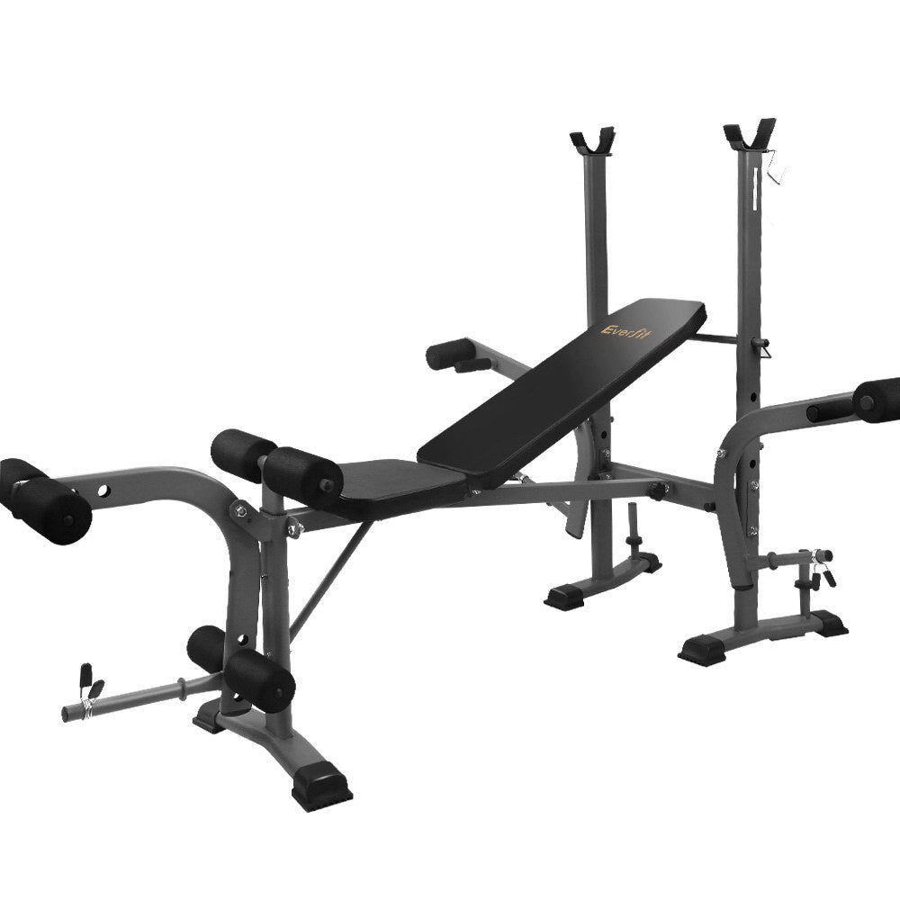 Everfit Weight Bench Adjustable Bench Press 8-In-1 Gym Equipment - Everfit