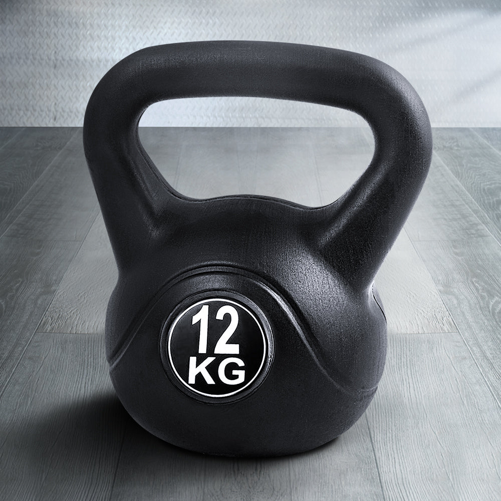 12kg Kettlebell Kettlebells Kettle Bell Bells Kit Weight Fitness Exercise - Everfit
