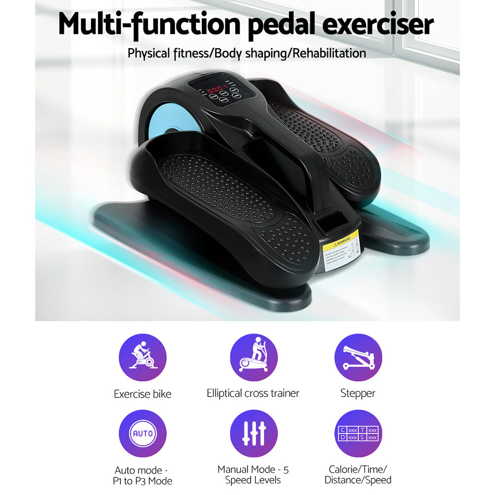 Everfit Automatic Pedal Exercise Bike LED Display Elliptical Trainer Stepper
