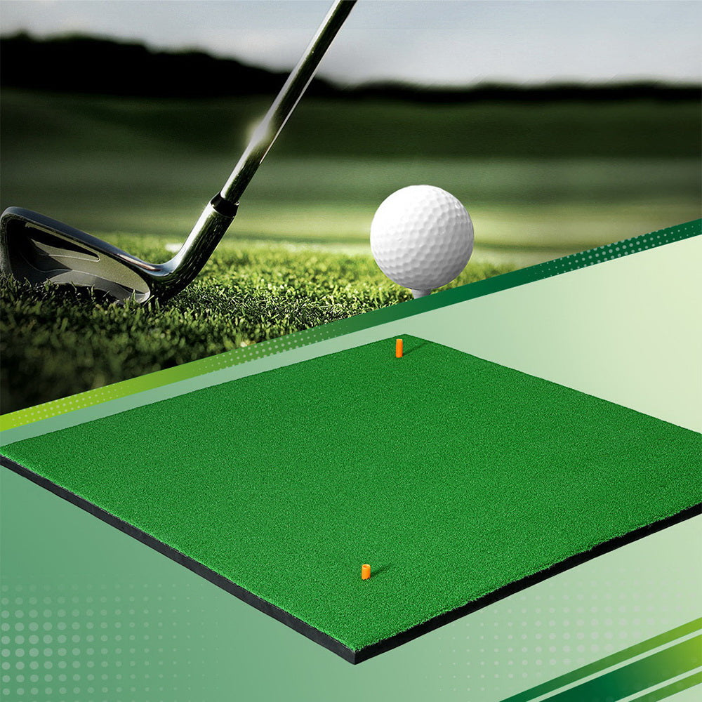 Everfit Golf Hitting Mat Portable DrivingÂ Range PracticeÂ Training Aid 150x150cm - Everfit