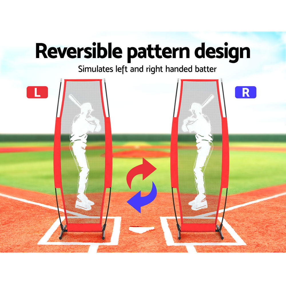 Everfit Baseball Net Pitching Kit with Stand Softball Training Aid Rebound Net