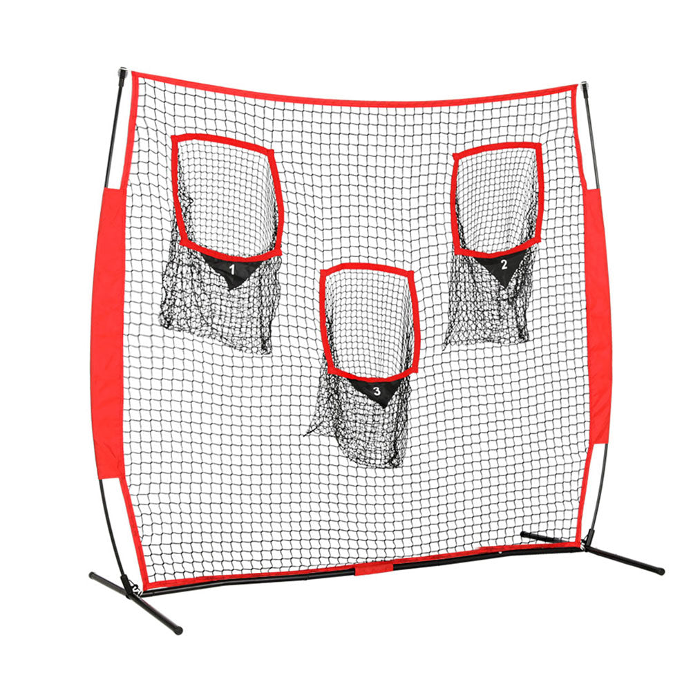 Everfit 1.8m Football Soccer Net Portable Goal Net Training 3 Target Zone - Everfit