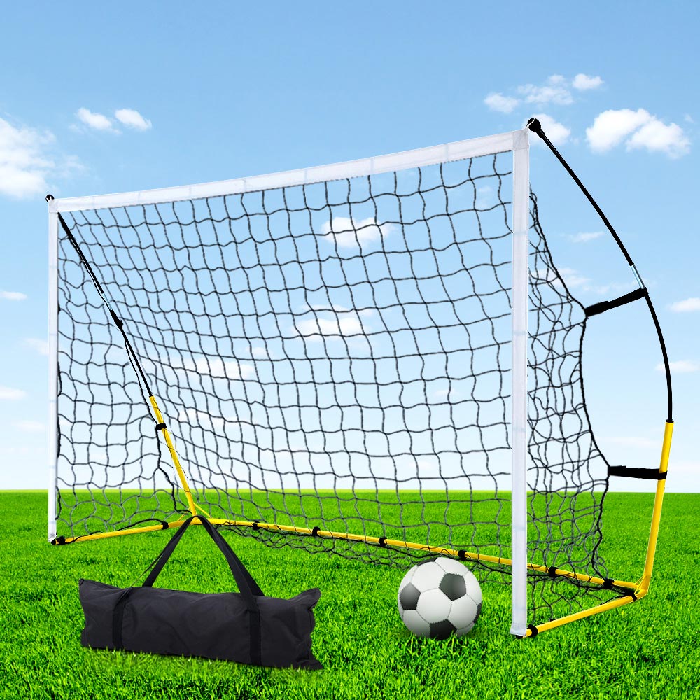 Everfit Portable Soccer Football Goal Net Kids Outdoor Training Sports 3.6M XL