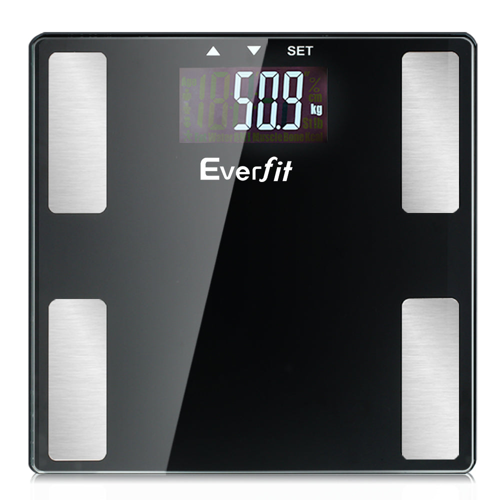 Digital Body Fat Scale (Black), Digital Weight Scale