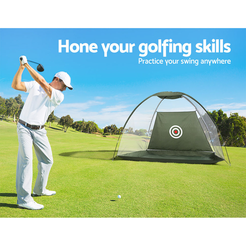 Everfit Golf Practice Net And Training Mat Driving Range Target Hitting Mat