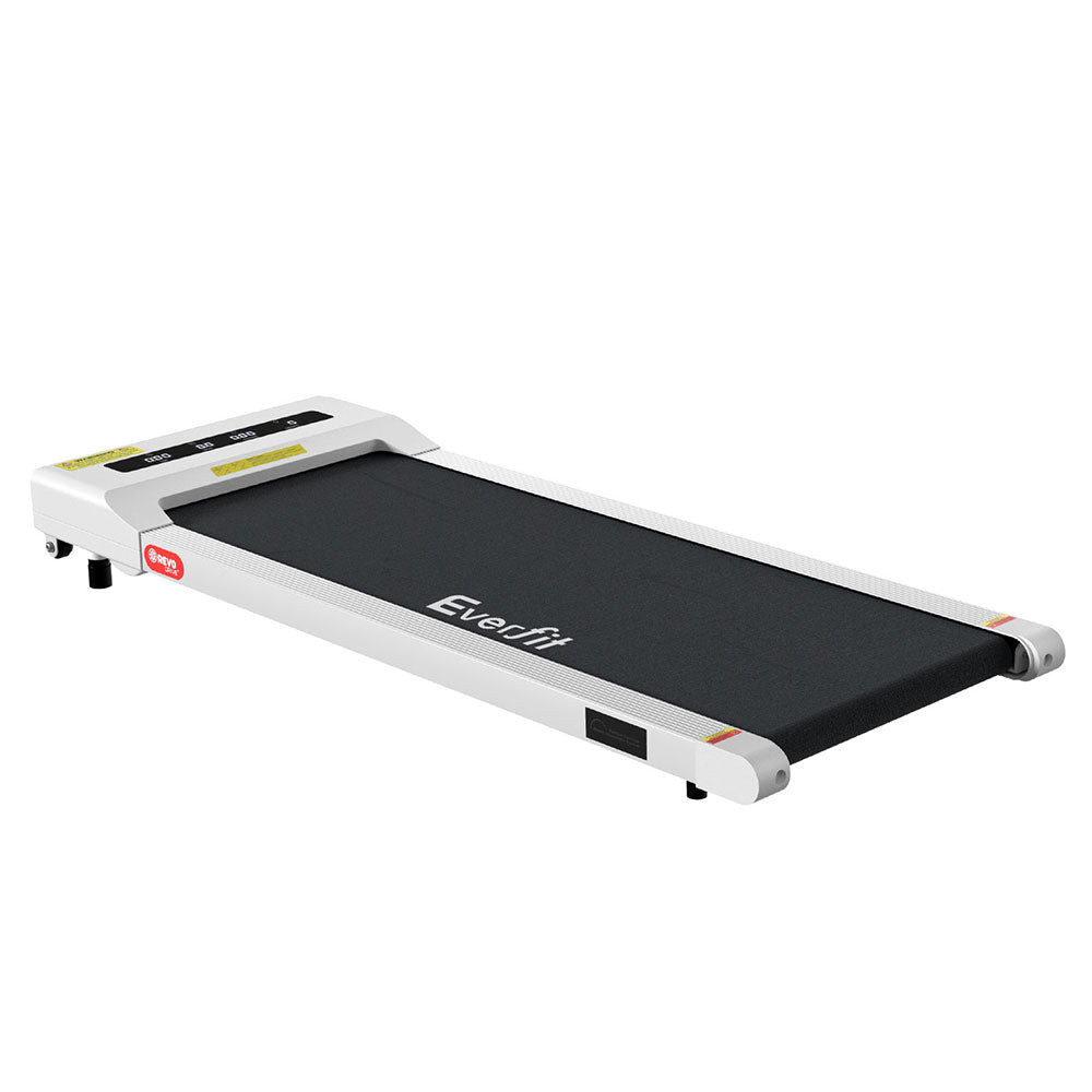 Everfit Treadmill Electric Walking Pad Under Desk Home Gym Fitness 360mm White