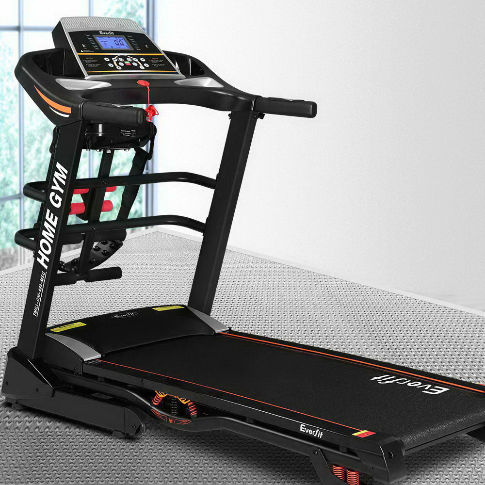 Treadmill-Dumbbell Workout