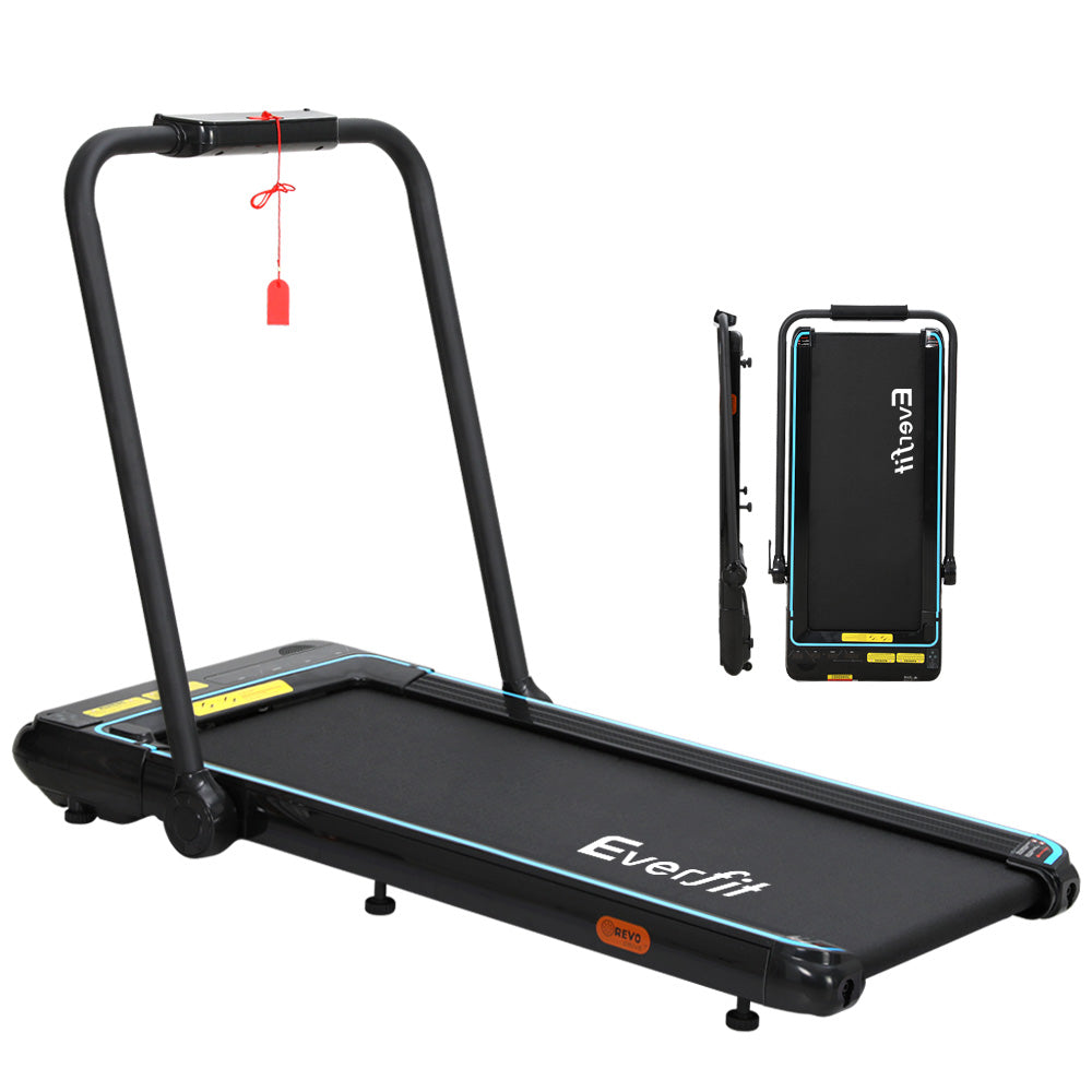 Everfit Treadmill Electric Walking Pad Home Office Gym Fitness Remote Control - Everfit